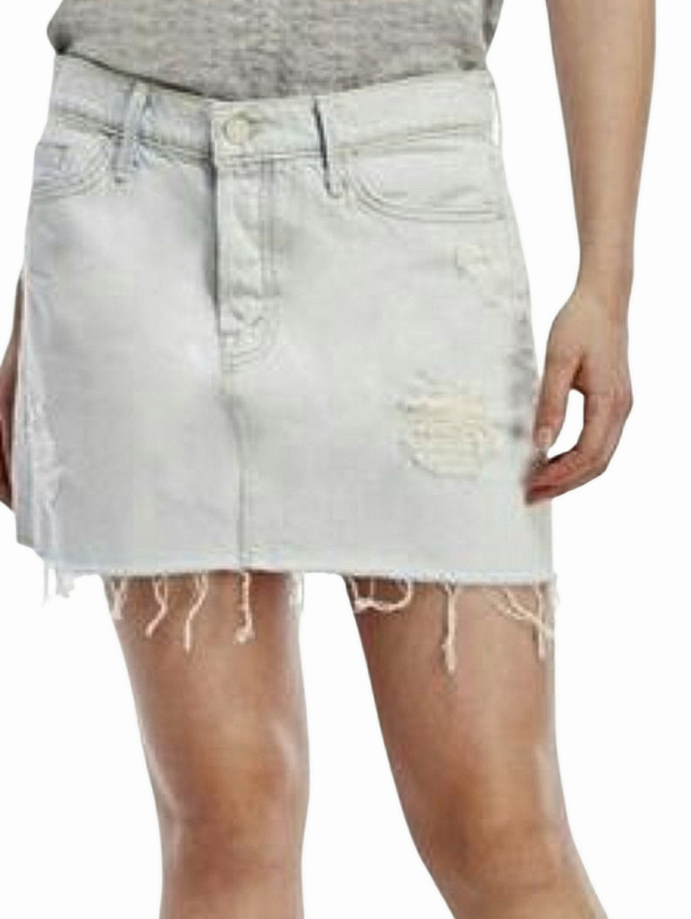 MOTHER The Big Mini A-Line Skirt Get Blondie Mini‎ Women's 26 Festival